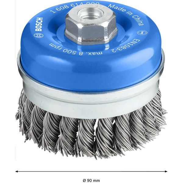 Bosch - Rotierende Drahtbürste PRO Metal heavy 1608614000 Topfbürste 90 x 0,8