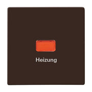 Busch-Jaeger - Abdeckung/Bedienelement für Installationsschalterprogramme Wippe braun 2102 H-31 Heizung-Notschalter