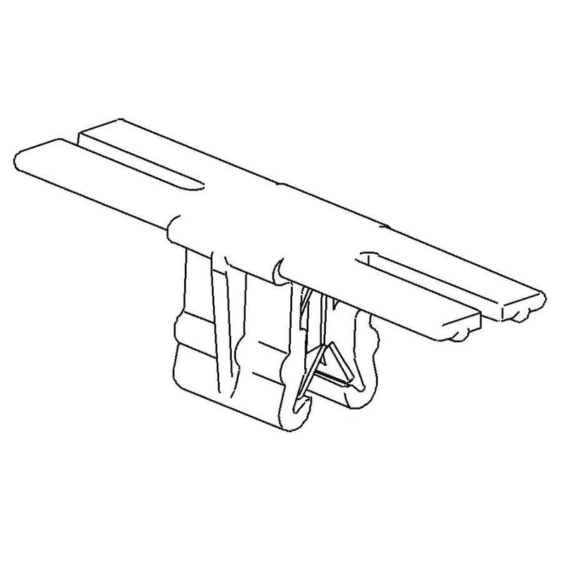 HellermannTyton - Befestigungsschelle für Kabel/Rohre Anwickelclip EC14 EC14-PA66HIRHS-BK Edge-Clip 14 − 500 Stück