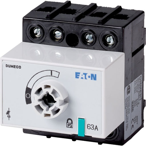 Eaton - Lasttrennschalter Lasttrennschalter 3polig+N DMM-63/1-SK#1314157 63A Vertikalanschl.