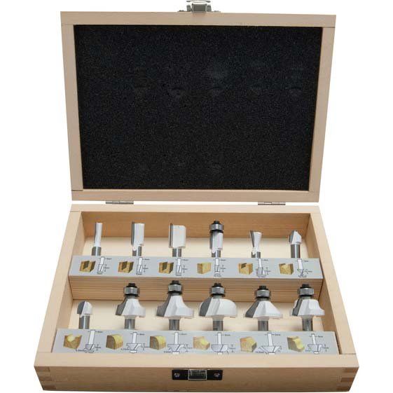 Makita - Fräser Set D-53556 8mm, 12-teilig