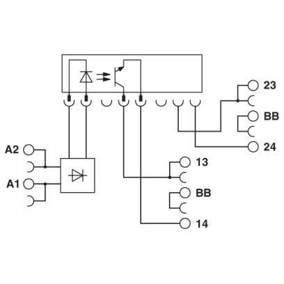 Phoenix Contact - Optokoppler Solid-State-Relaismodul PLC-OSC-24 #2982786 PLC-INTERFACE − 10 Stück