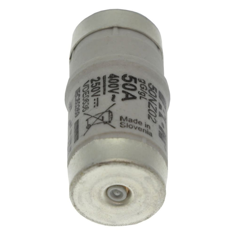 Eaton - D0-Sicherungseinsatz Sicherungseinsatz Nieders. SICHERUNG-#50NZ02R 50A AC 400V 50kA − 10 Stück