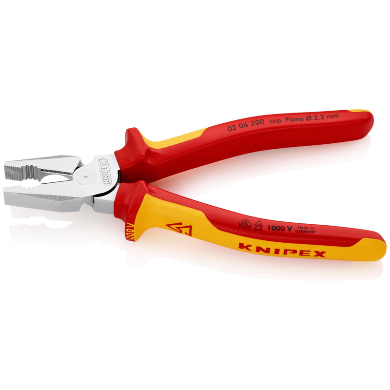 Knipex - Kombizange Kraft-Kombizange 02 06 200 SB − 1 Stück