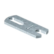 OBO Bettermann - Zubehör/Ersatzteile für Erdung und Blitzschutz Lasche DIN 48804 156 FL 56mm,feuer.vz − 50 Stück