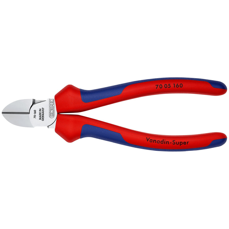 Knipex - Seitenschneider 70 05 160 SB verchromt, 160mm