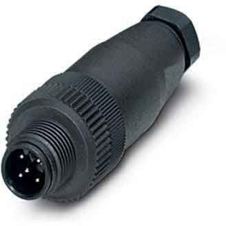Phoenix Contact - Rundsteckverbinder, feldkonfektionierbar (Industriesteckverbinder) Sensor-/Aktor-Stecker SACC-M12MS-4CON-PG 7
