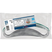 Bosch - Schleifpapier/Schleifvlies PRO Y580 Schleifband, 13 x 2608608Y48 457 mm, 80, 10-tlg