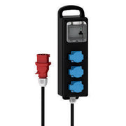 Bals Elektrotech - CEE-Steckdosen-Kombination (IEC 60309) Blockverteiler Vollgummi 5321 P44