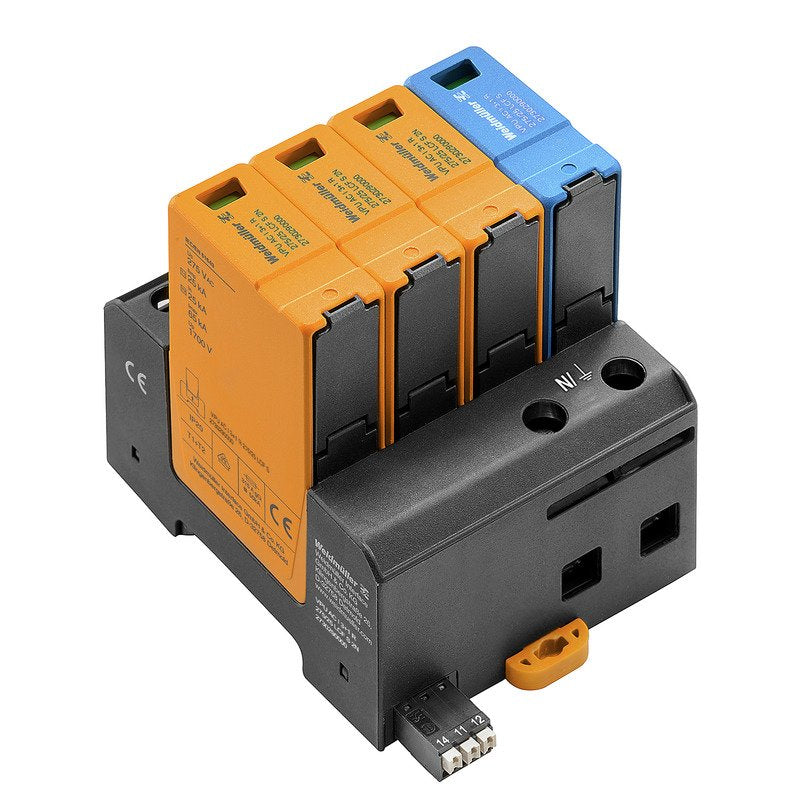 Weidmüller - Überspannungsableiter für Energietechnik/Stromversorgung Überspannungsableiter VPU AC I #2730290000