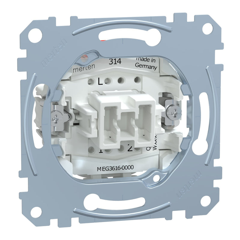 Merten - Installationsschalter Aus/Wechselschalter-Eins. MEG3616-0000 1-pol.16AX 250VAC