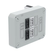 OBO Bettermann - Deckel für Dose/Gehäuse für Montage auf der Wand/Decke Steckbarer Deckel D01 4x3p WD(2+2) für Abzweigkasten, b