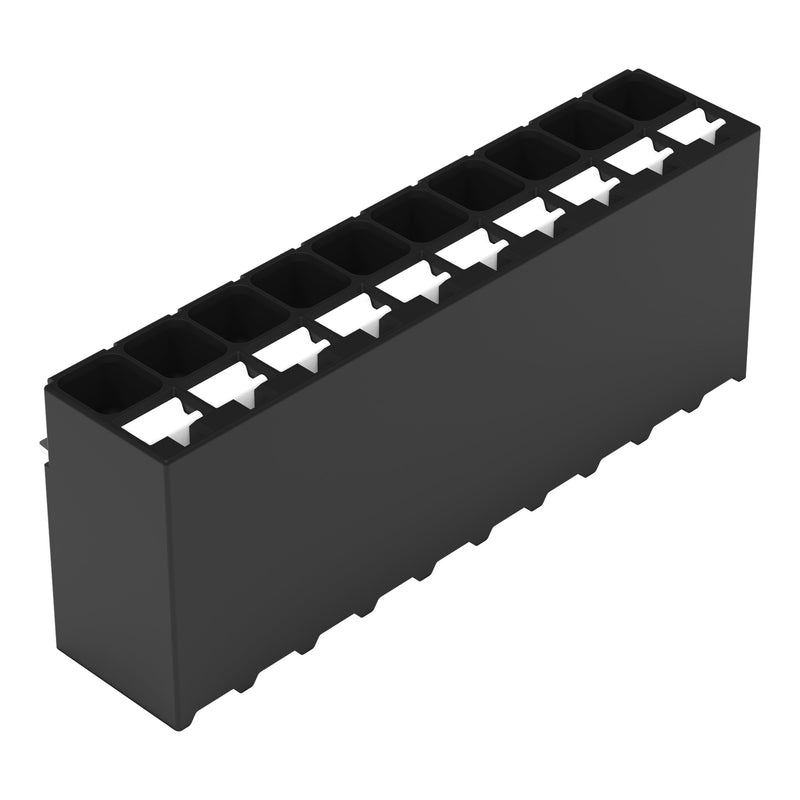 WAGO - Leiterplattenklemme THR-Leiterplattenklemme 20861230300000900000 Drücker,1,5mm²,sw − 1660 Stück