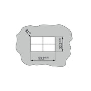 WAGO GmbH & Co. KG - Durchführungsklemme Durchführungsklemme 828-264/313-000 Hebel, 3mm, gr − 20 Stück