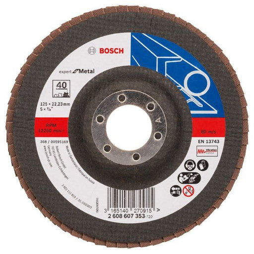 Bosch - Trenn-/Schleifscheibe Fächerschleifscheibe X551 2608607353 Expert for Metal