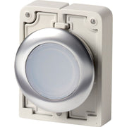 Eaton - Frontelement für Drucktaster Leuchtdrucktaste RMQ-Titan M30I-FDL-W-SP flach tastend unbes