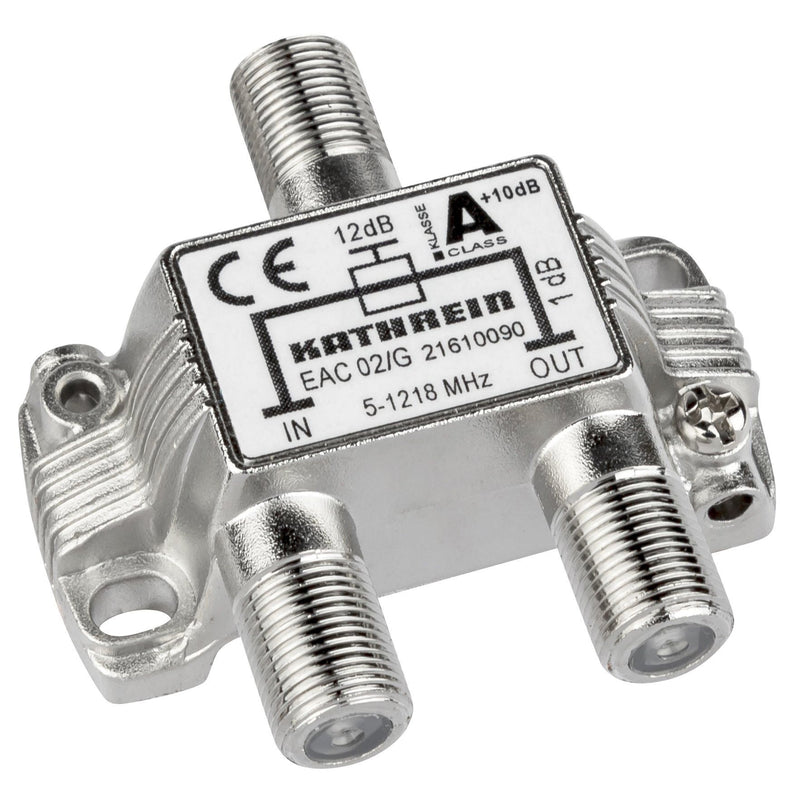 Kathrein - Abzweiger und Verteiler F-Abzweiger 1f. EAC 02/G 5-1218 MHz 11dB