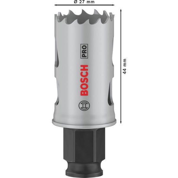 Bosch - Lochsäge PRO Multi Material PC Plus 2608594373 Lochsäge, 27 mm