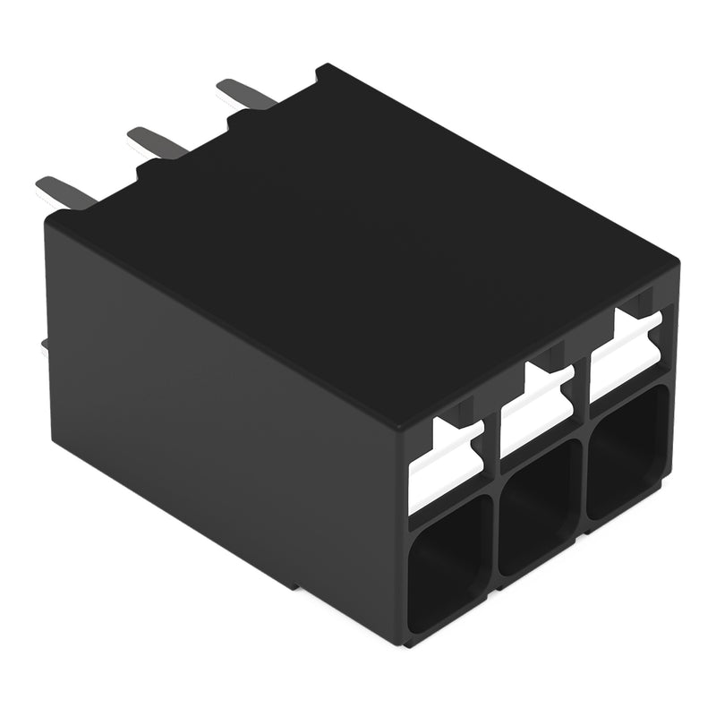 WAGO - Leiterplattenklemme THR-Leiterplattenklemme 2086-1103 Drücker,1,5mm²,sw − 288 Stück