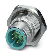 Phoenix Contact - Rundsteckverbinder, feldkonfektionierbar (Industriesteckverbinder) Einbausteckverbinder SACC-DSI-MS-#1456530 − 20 Stück
