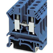 Phoenix Contact - Durchgangs-Reihenklemme Universalklemme UK 6 N BU 0,2-10qmm B=8,2mm bl