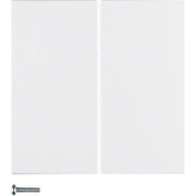 Berker - Bussystem-Tastwippe KNX-Funk Taste 2fach 85146188 polarweiß matt