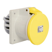 Walther Werke - CEE-Anbausteckdose (IEC 60309) Anbaudose gerade 63A 460404 4P 110V 4h IP44