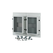Eaton - Frontplatte (Schaltschrank) Frontplatte 2xNZM4 XM2N44F08C-55-XMV Festeinbau grau