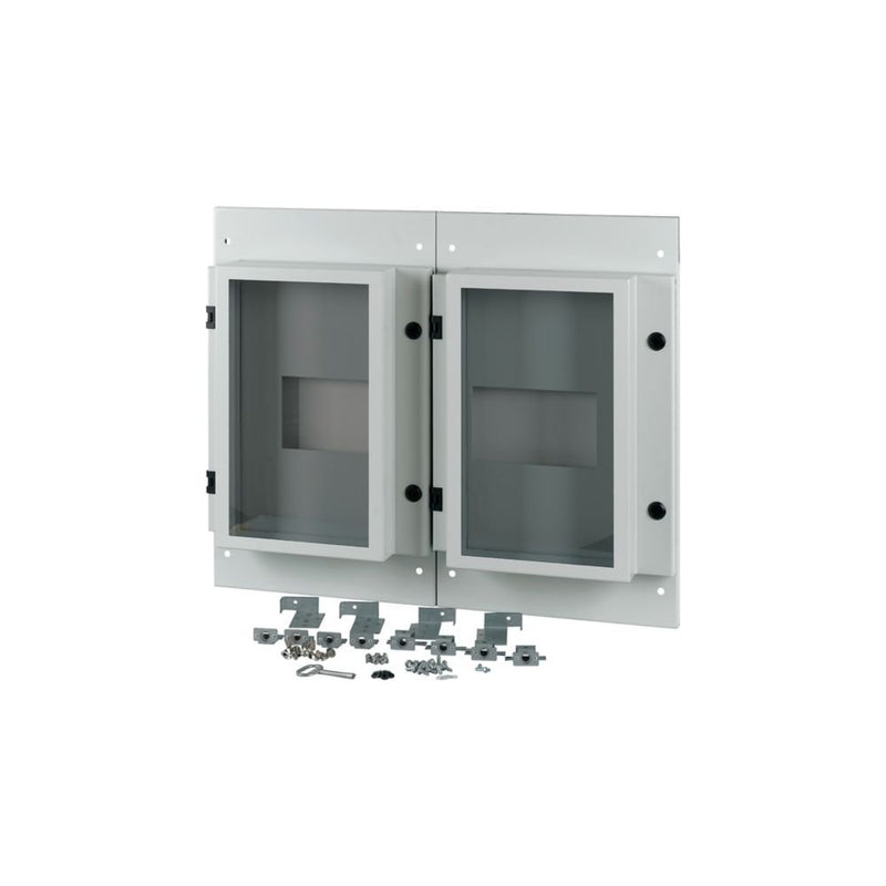 Eaton - Frontplatte (Schaltschrank) Frontplatte 2xNZM4 XM2N44F08C-55-XMV Festeinbau grau
