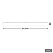 LTS Licht&Leuchten - Decken-/Wandleuchte LED-Leuchte SKIXLA118.8401DALIws 840, DALI, ws