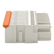 WAGO - Kabelsteckverbinder für Leiterplattensteckverbinder 1-Leiter-Federleiste,Hebel 2721-1112/326-000 PushinCAGECLAMP,lgr − 25 Stück