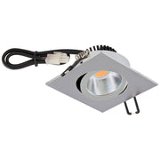 EVN Lichttechnik - Downlight/Strahler/Flutlicht LED-Deckeneinbauleuchte PC24091502 chr/mt 3000K 350mA IP20
