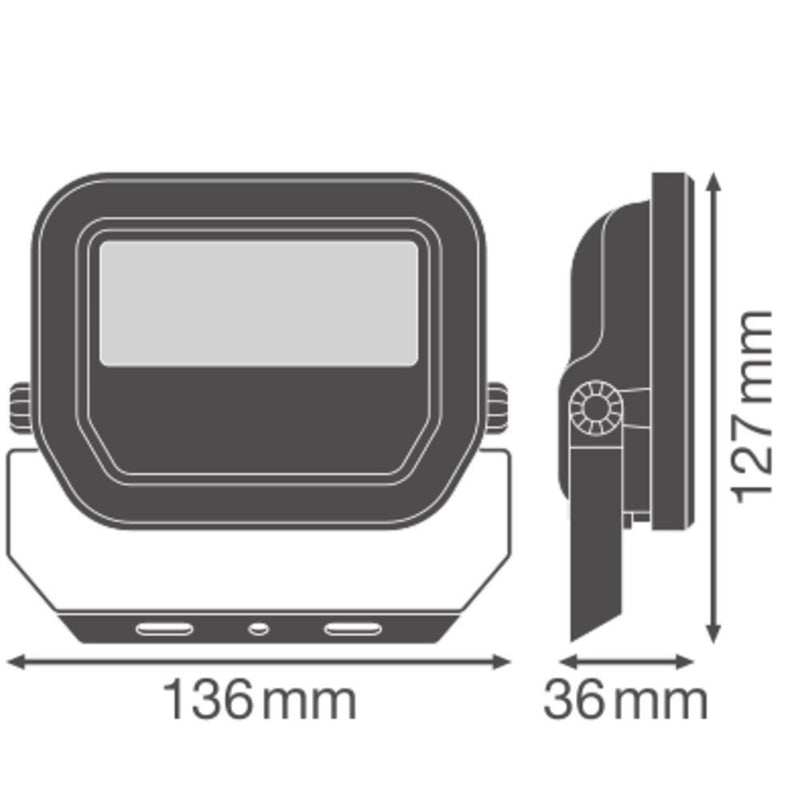 Ledvance - Downlight/Strahler/Flutlicht LED-Fluter FL10P8W1K2LM865..WT 865, ws