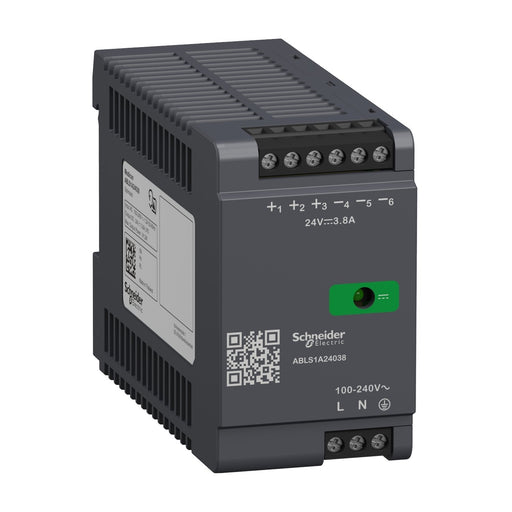 Schneider Electric - Gleichstromversorgung Spannungsversorgung ABLS1A24038 24VDC, 3,8A, 90W,1-p