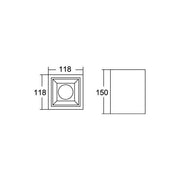 Brumberg Leuchten - Decken-/Wandleuchte LED-Anbaudownlight 43642174 4000K