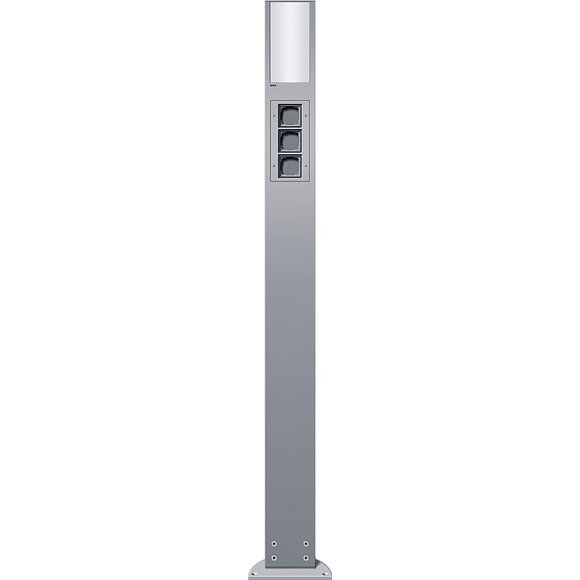 Gira - Licht-/Energiesäule Energiesäule alu 135326 3xLeereinheit,1600mm