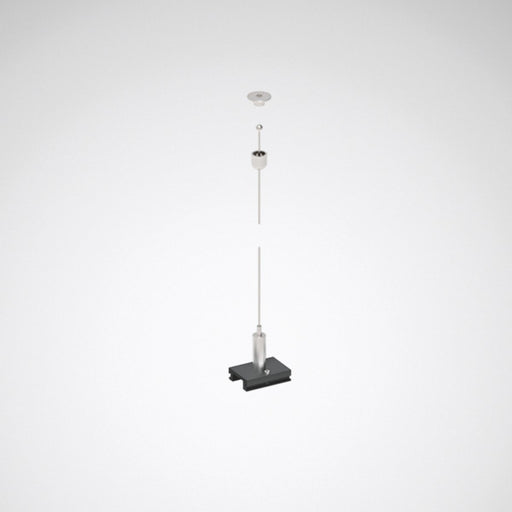 Trilux - Mechanisches Zubehör/Ersatzteile für Leuchten Seilabhängung Rail ZS H/3 #8899200 schwarz
