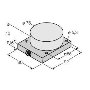Turck - Induktiver Näherungsschalter Sensor NI40CQ80L1131/S1102 induktiv