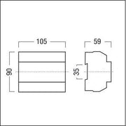 Zumtobel - Bussystem-Dimmaktor Analogsteuergerät LM-2ANAS