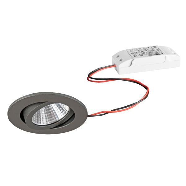 Brumberg Leuchten - Downlight/Strahler/Flutlicht LED-Einbaustrahler 230V 33353643 3000K IP65 titan
