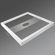 Regiolux - Mechanisches Zubehör/Ersatzteile für Leuchten Anbaurahmen PE-AR 600/625 vw