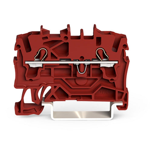 WAGO GmbH & Co. KG - Durchgangs-Reihenklemme Durchgangsklemme 2002-1203 2-Leiter,rot − 100 Stück