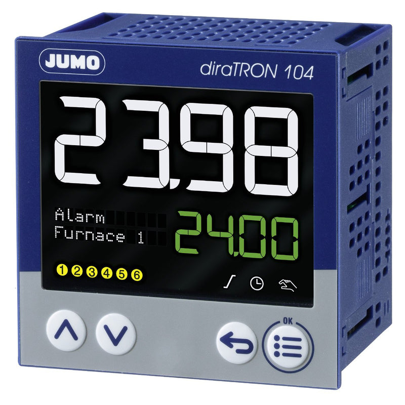 Jumo - Temperaturüberwachungsgerät Kompaktregler 00680798 diraTRON 104
