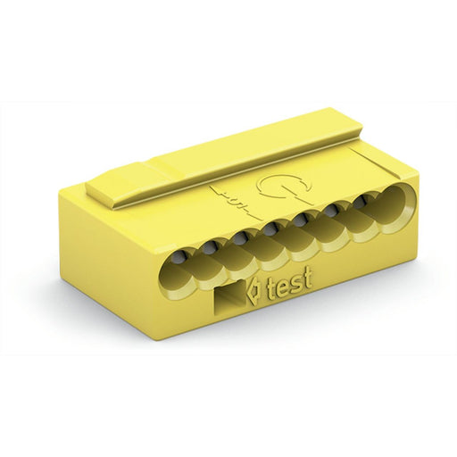 WAGO - Steckklemme Verb.dosenklemme 243-508 ge 8x0,6-0,8mm − 50 Stück