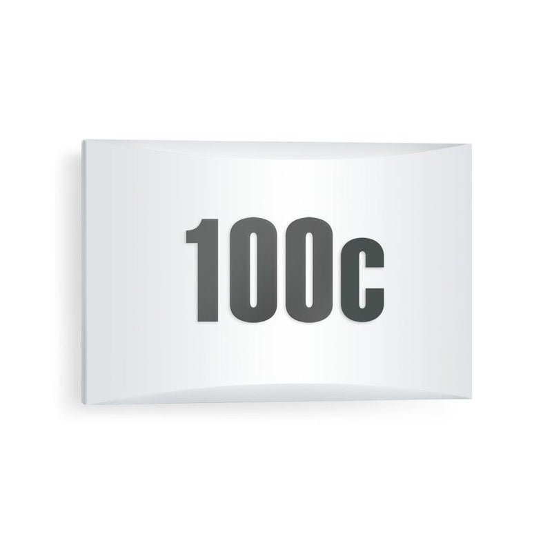 Steinel - Decken-/Wandleuchte Außenleuchte mit Sensor LN 1 N 3000K 56 x 300 x 195 mm