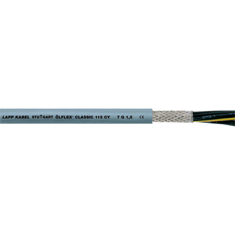 Lapp Kabel&Leitung - Energiekabel < 1 kV, für ortsveränderlichen Einsatz ÖLFLEX CLASSIC 115 CY 1136775/500 25X0,5 − 500 Meter