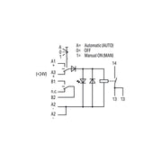 WAGO GmbH & Co. KG - Schaltrelais Relaismodul 789-324 DC 24 V,1 S,grau