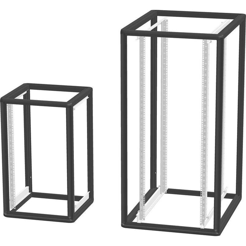 Enoc - Netzwerk-/Serverschrank Grundgestell 24 HE Fo1 61012-S 600x1000x1200 sw