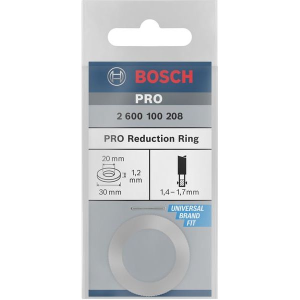 Bosch - Systemzubehör für Sägen (Akku/elektrisch/Druckluft) Reduzierring für PRO 2600100208 Kreissägeblatt 30 x