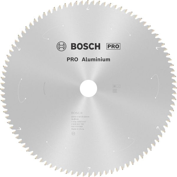 Bosch - Kreissägeblatt PRO Aluminium cordless 2608837782 Kreissägeblatt 305 x